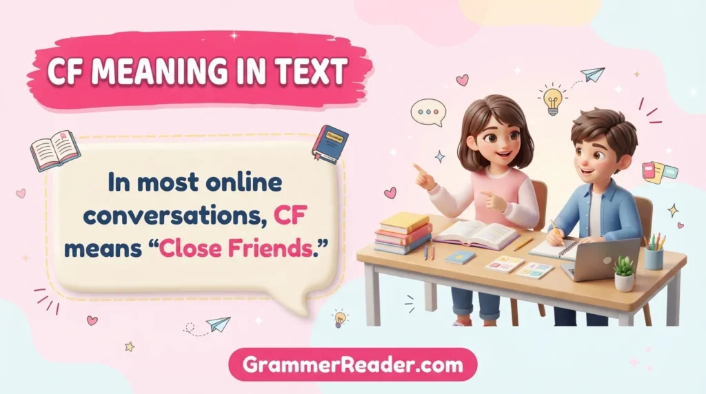CF Meaning in Text
