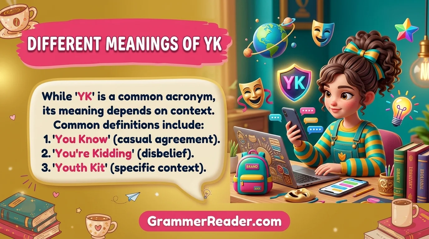 Different Meanings of YK