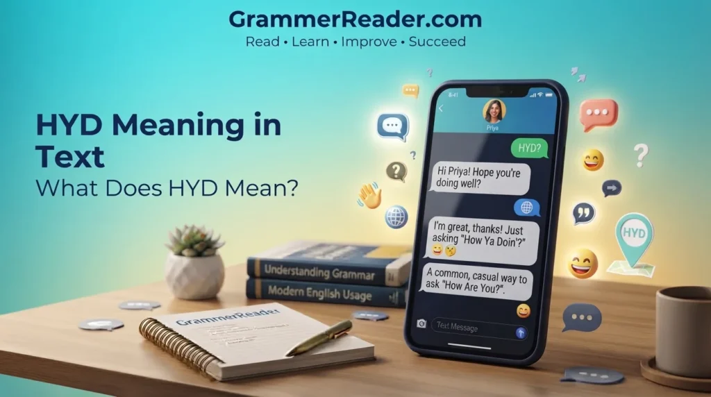 HYD Meaning in Text