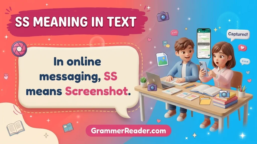 SS Meaning in Text