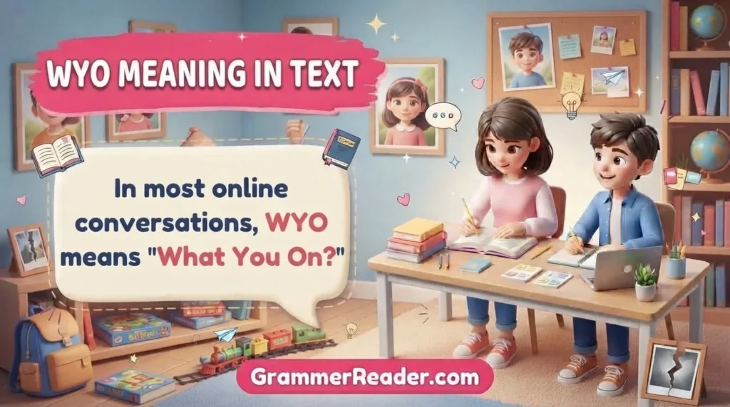WYO Meaning in Text