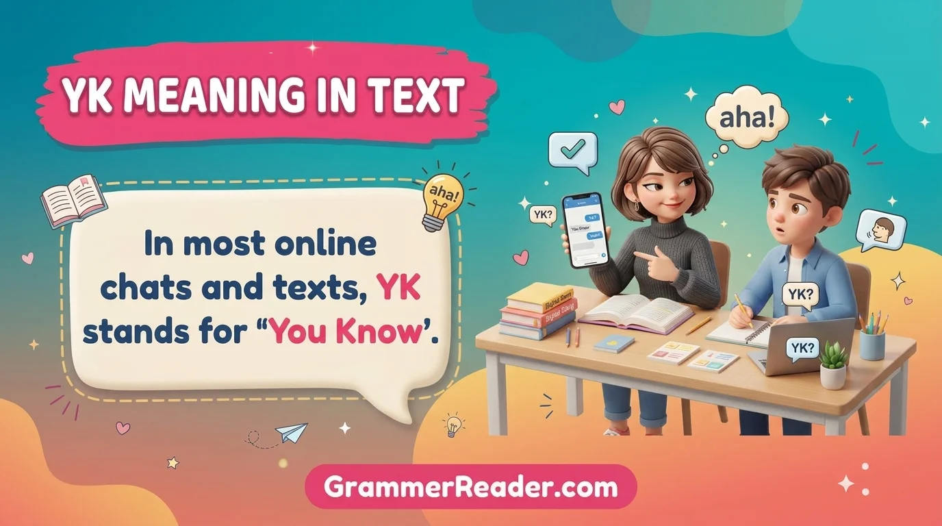 YK Meaning in Text