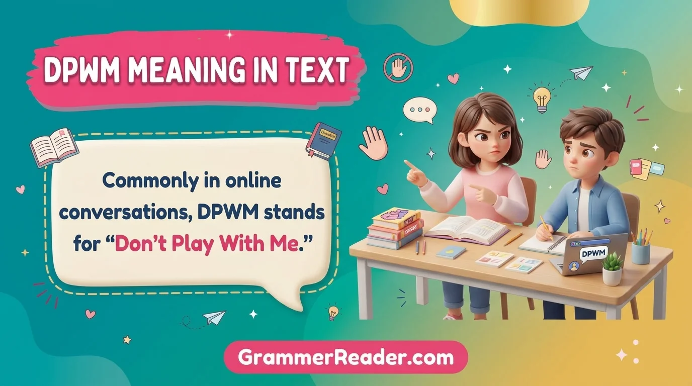DPWM Meaning in Text