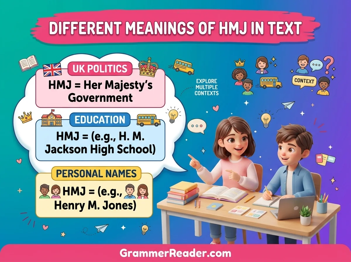 Different Meanings of HMJ