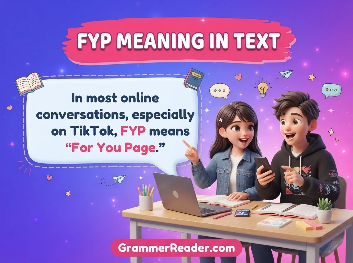 FYP Meaning in Text