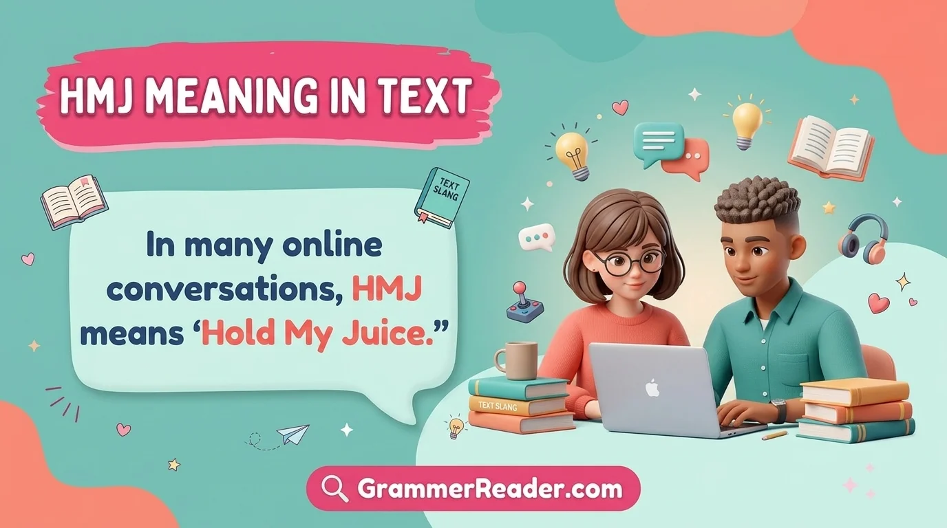 HMJ Meaning in Text