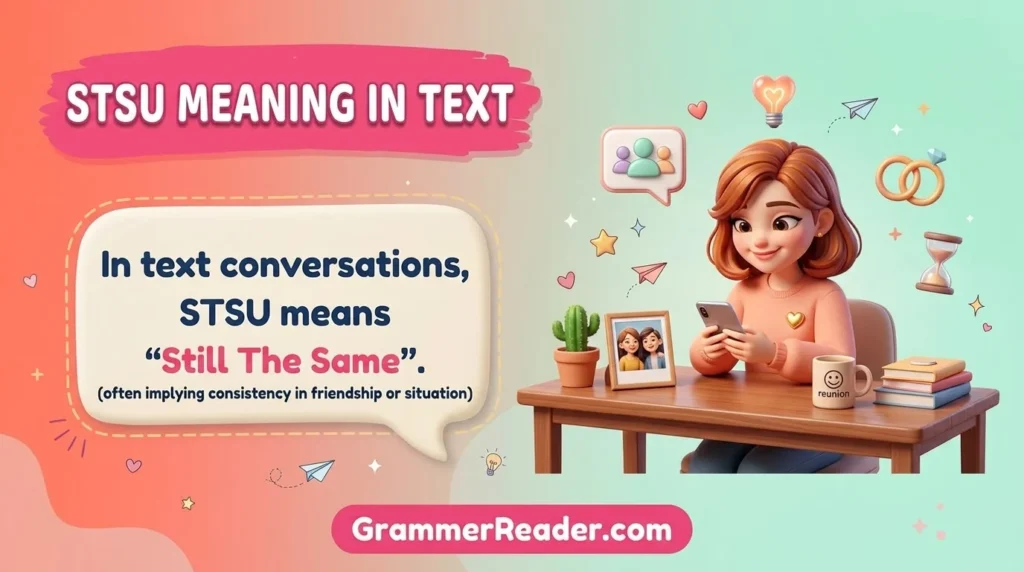 STSU Meaning in Text